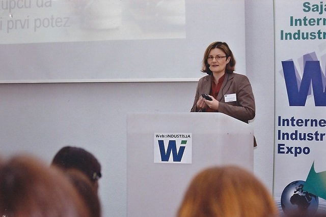 Visnja at WebIndustrija in 2011
