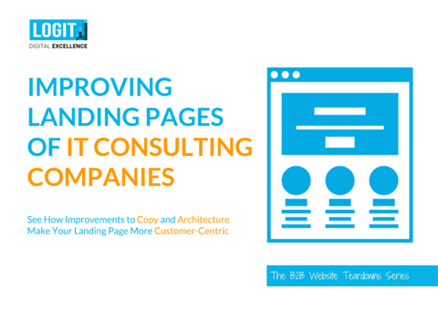 Improving Landing Pages of IT Consulting Companies - Cover