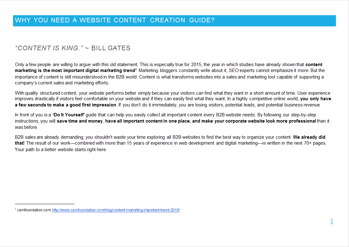 The Checklist: How to Write and Format Web Content website content writing format