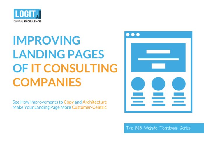 Cover for "Improving Landing Pages of IT Consulting Companies"