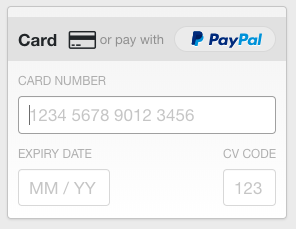 Paying with credit cards on Gumroad: buyer's interface