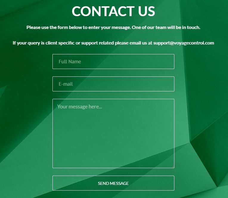 Contact form without phone number field